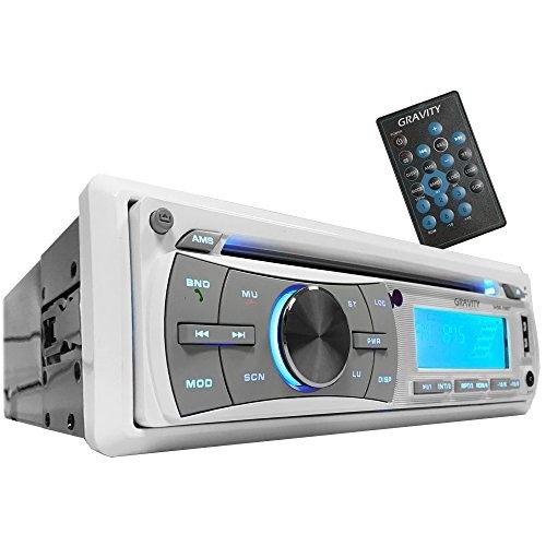 Car Stereo Receiver Bluetooth 300W 4 Channel CD MP3 Player USB AUX SD Radio