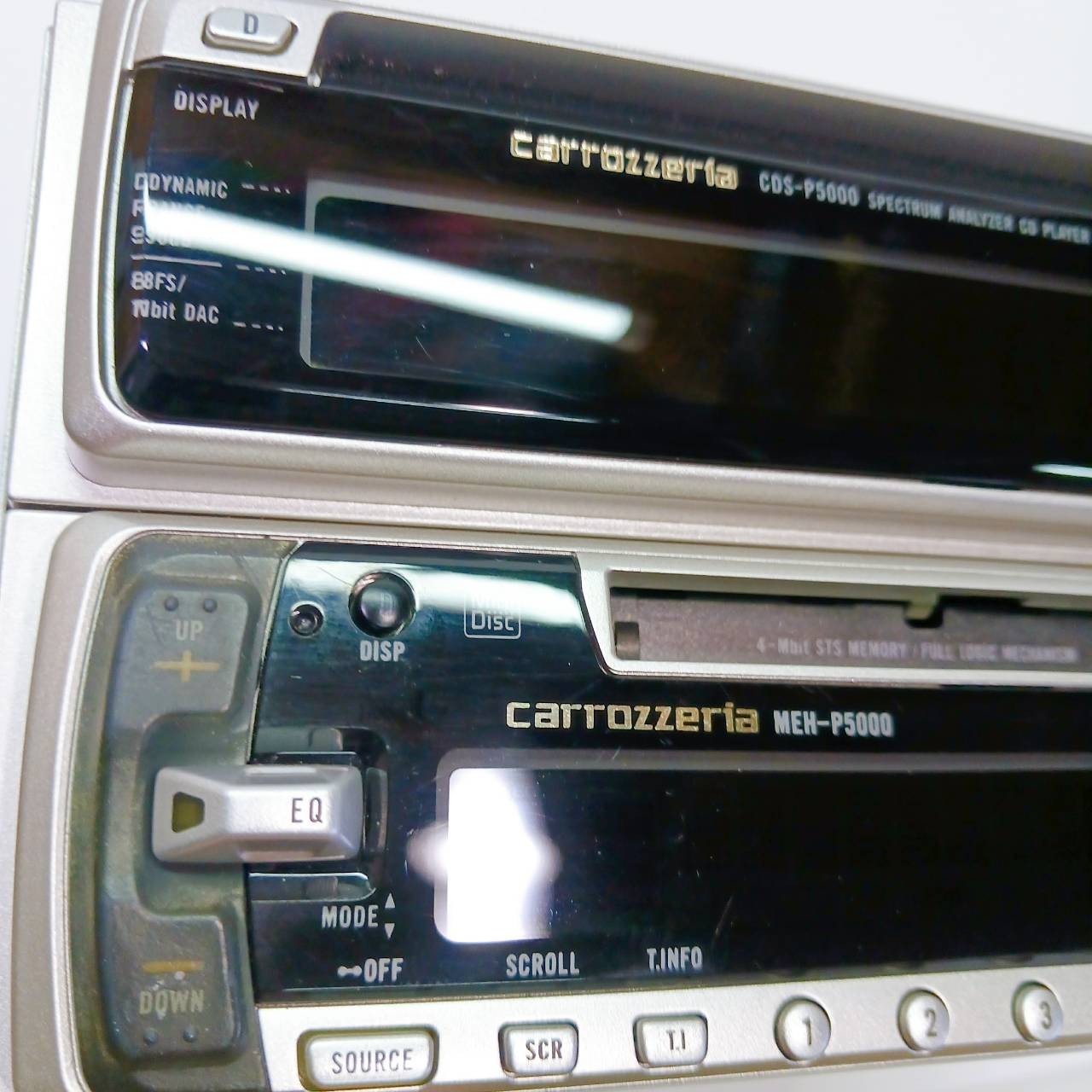 Pioneer Carrozzeria MEH-P5000 CDS-P5000 MD CD Car Audio Tested Japan BE058