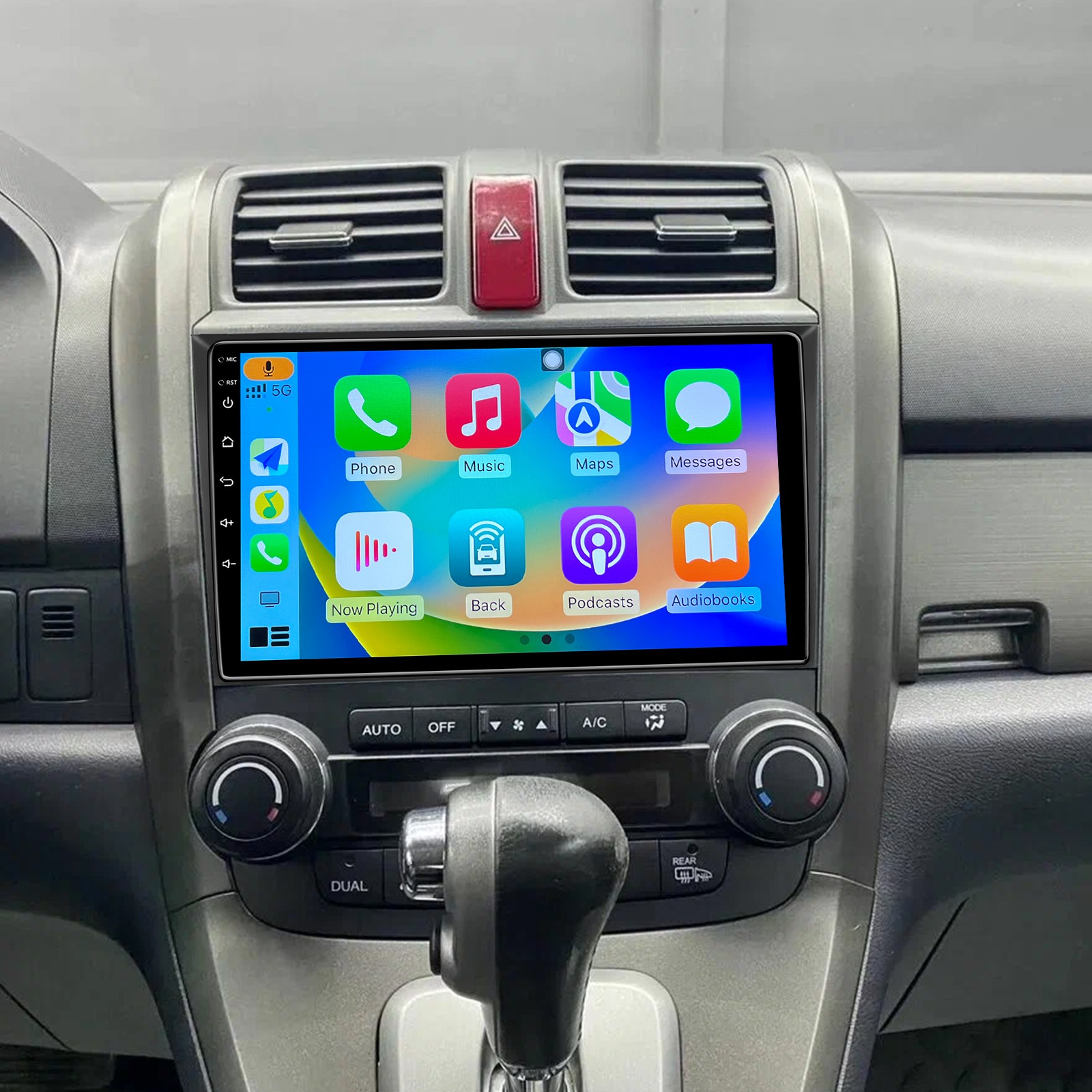 4+64G Android 13 Car Stereo Radio GPS WIFI Touch Screen For Honda CRV 2007-2011