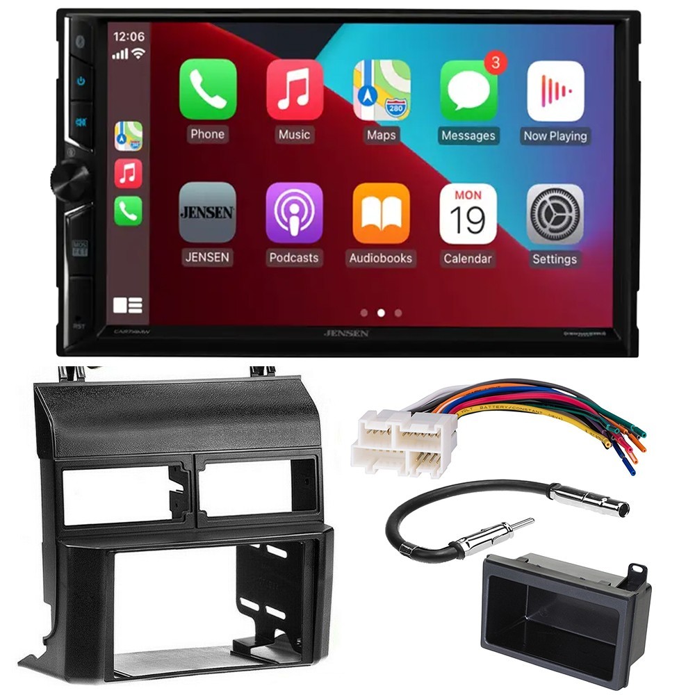 Jensen CAR714MW 7″ Touchscreen Bluetooth car stereo for 1988-94 Chevy GMC Trucks