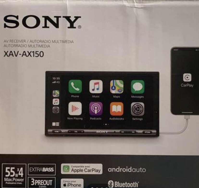 Sony XAV-AX150 6.95” Digital Media Receiver