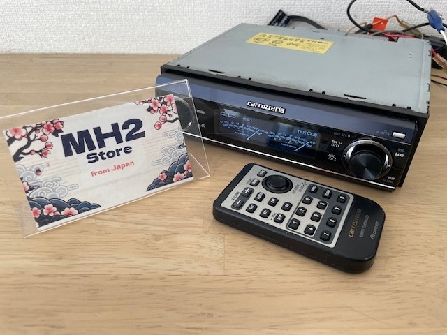 Pioneer Carrozzeria DEH-P940 1DIN Car Audio CD PLayer DSP SFC AUX Tested