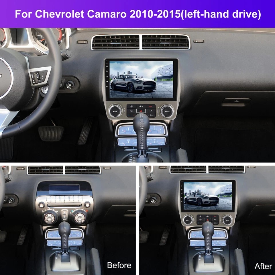 Car Radio Stereo Carplay For 2010-2015 Chevrolet Camaro 2+64G 9in Player Media