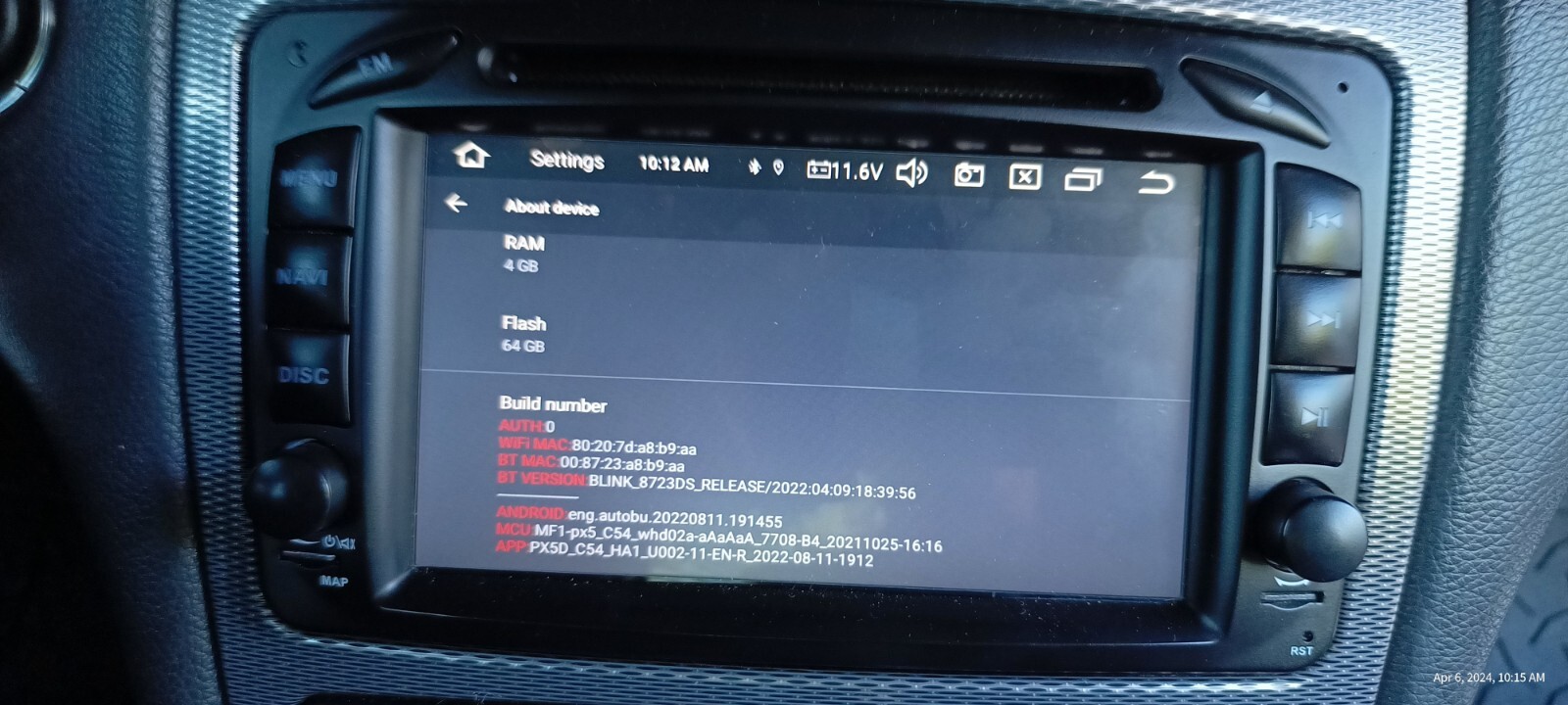 Car Multimedia Radio CD, SD, Player, Phone, 4GB RAM, 64GB ROM, for Mercedes Benz