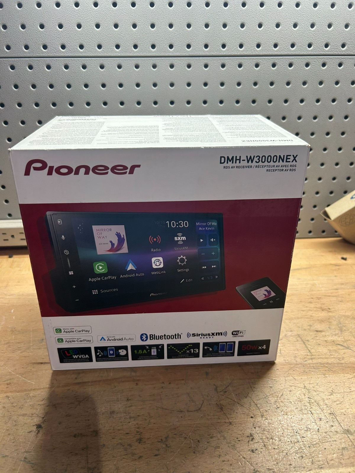 Pioneer DMH-W3000NEX 6.8″ Touchscreen Apple CarPlay Receiver-NEW IN BOX