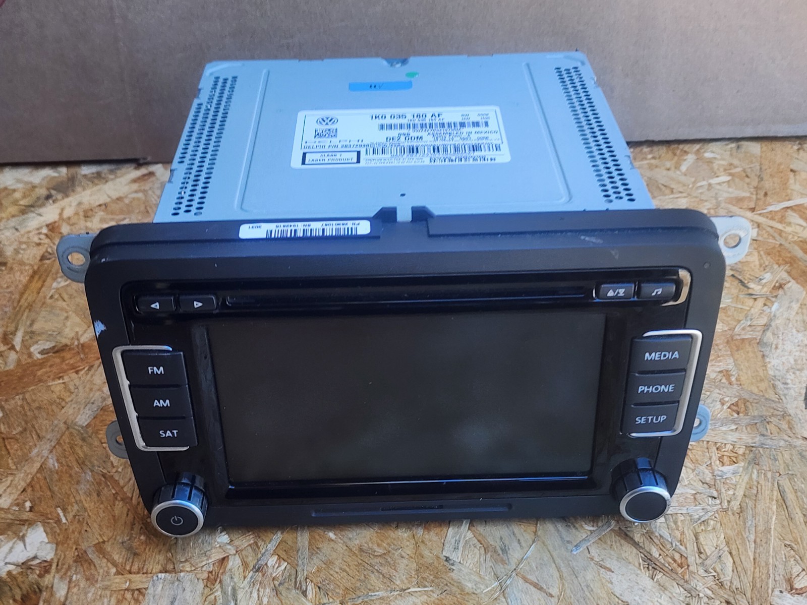 VOLKSWAGEN Am Fm CD CAR STEREO UNTESTED 2010-2017 Saleen Mustang Camaro Toyota