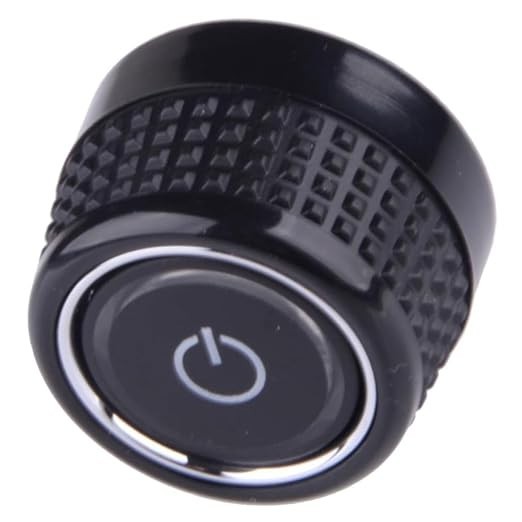 Car Radio Knob CD Button Turn Replacement Compatible for Volkswagen Left