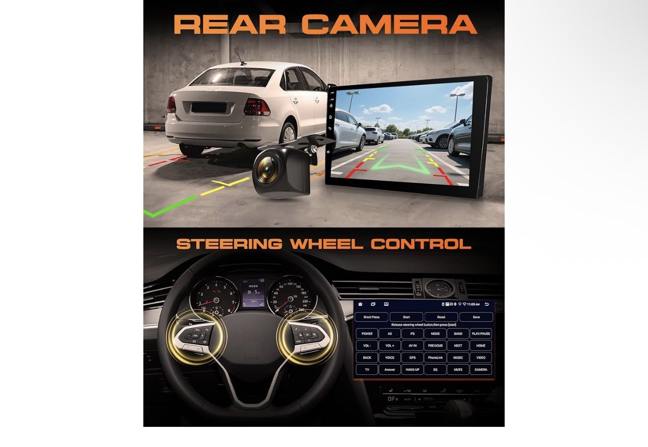 9″ 4+64G Android Auto Carplay Stereo for Toyota Camry 2006-2011