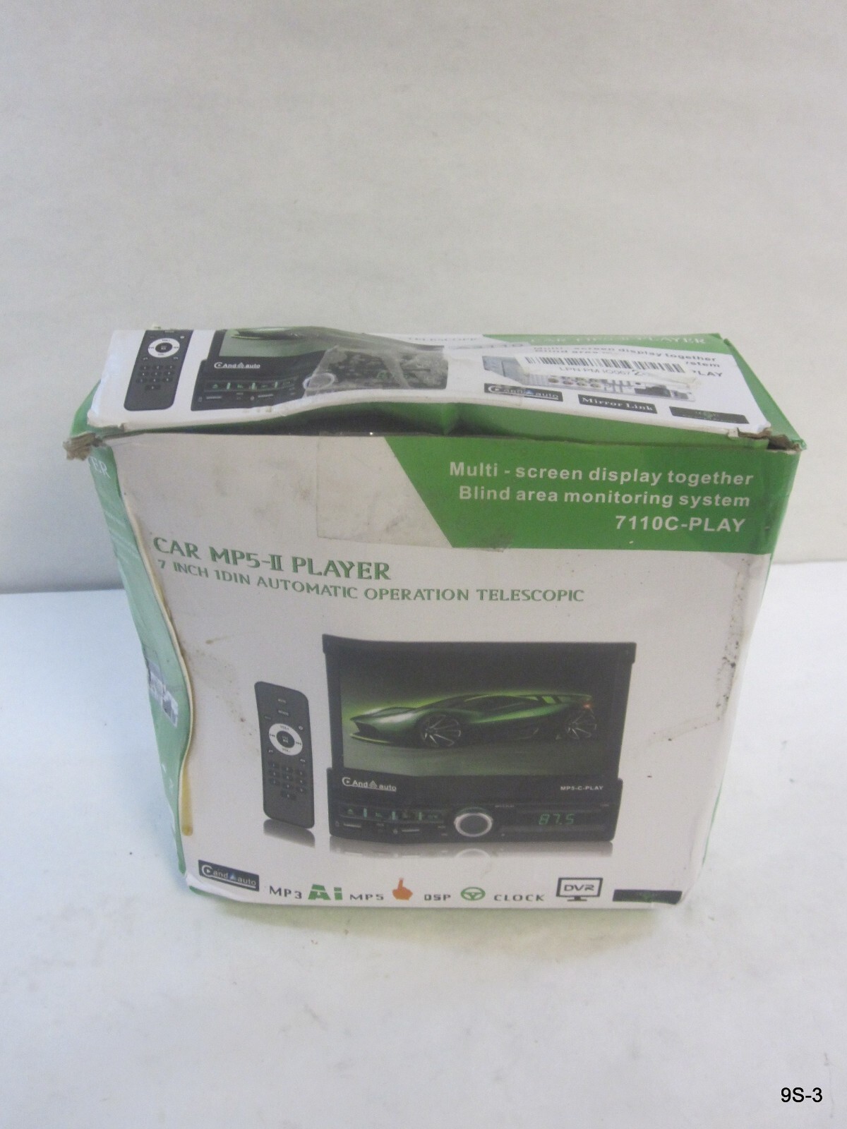 Car MP5-II Player 7 inch 1DIN Automatic Operation Telescopic 7110C-PLAY