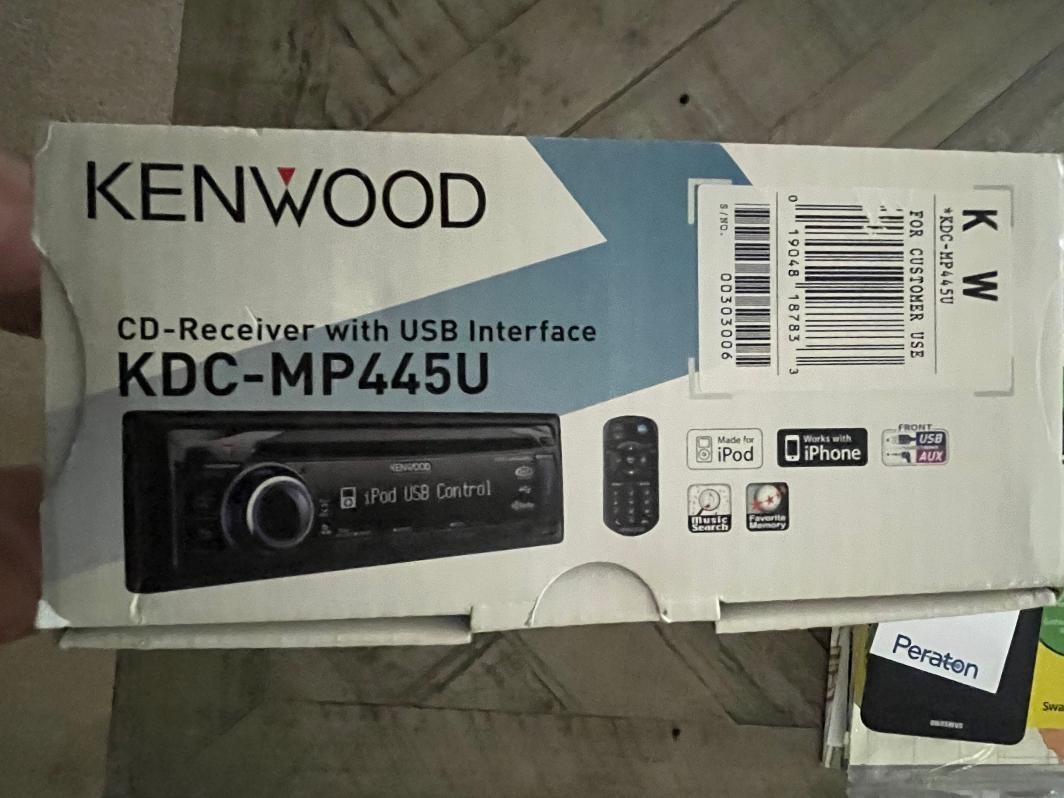 Kenwood KDC-MP4445U New in Box NIB USB CD MP3 Car Stereo Receiver Unused