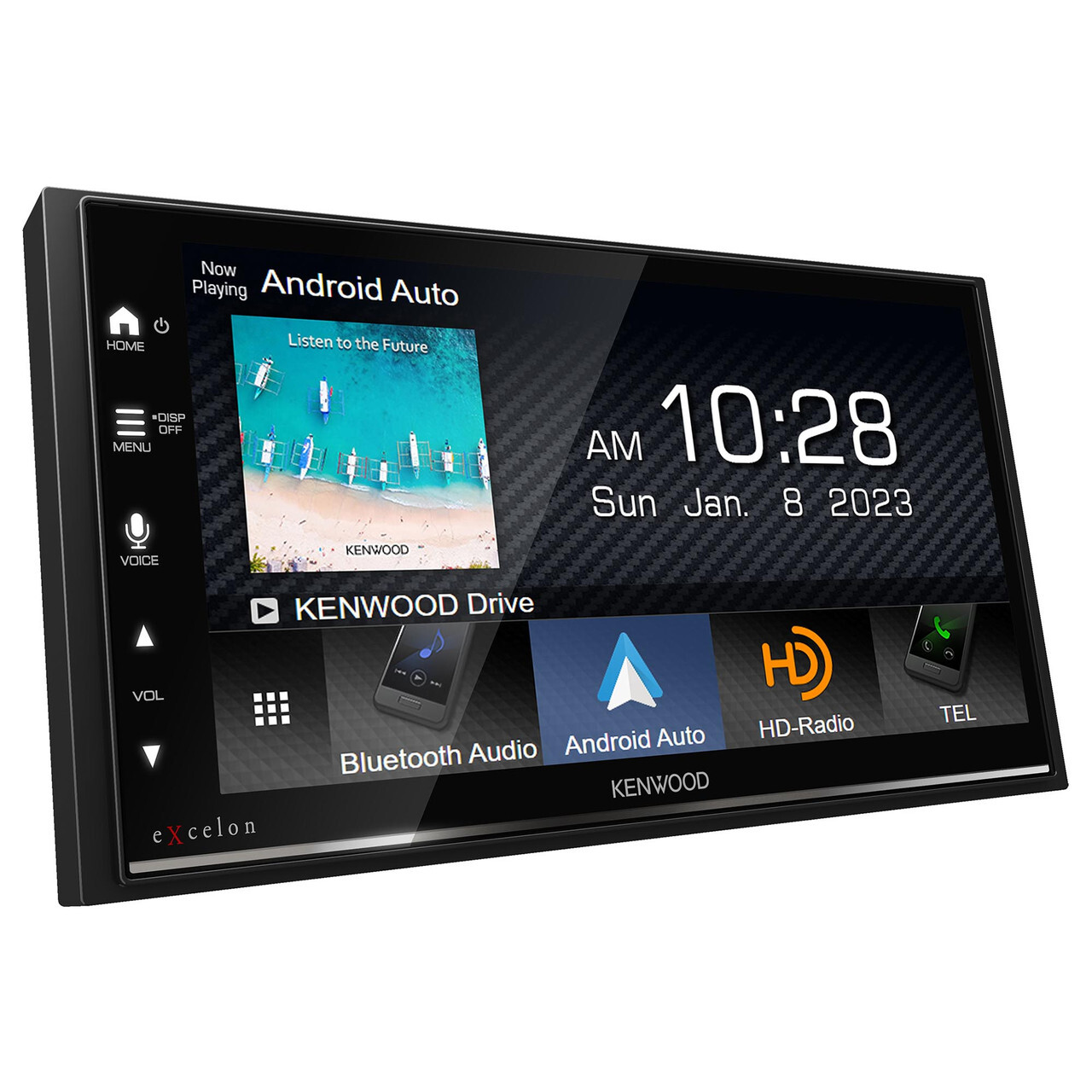 Kenwood Excelon DMX709S 6.8″ Apple CarPlay and Android Auto Multimedia Receiver