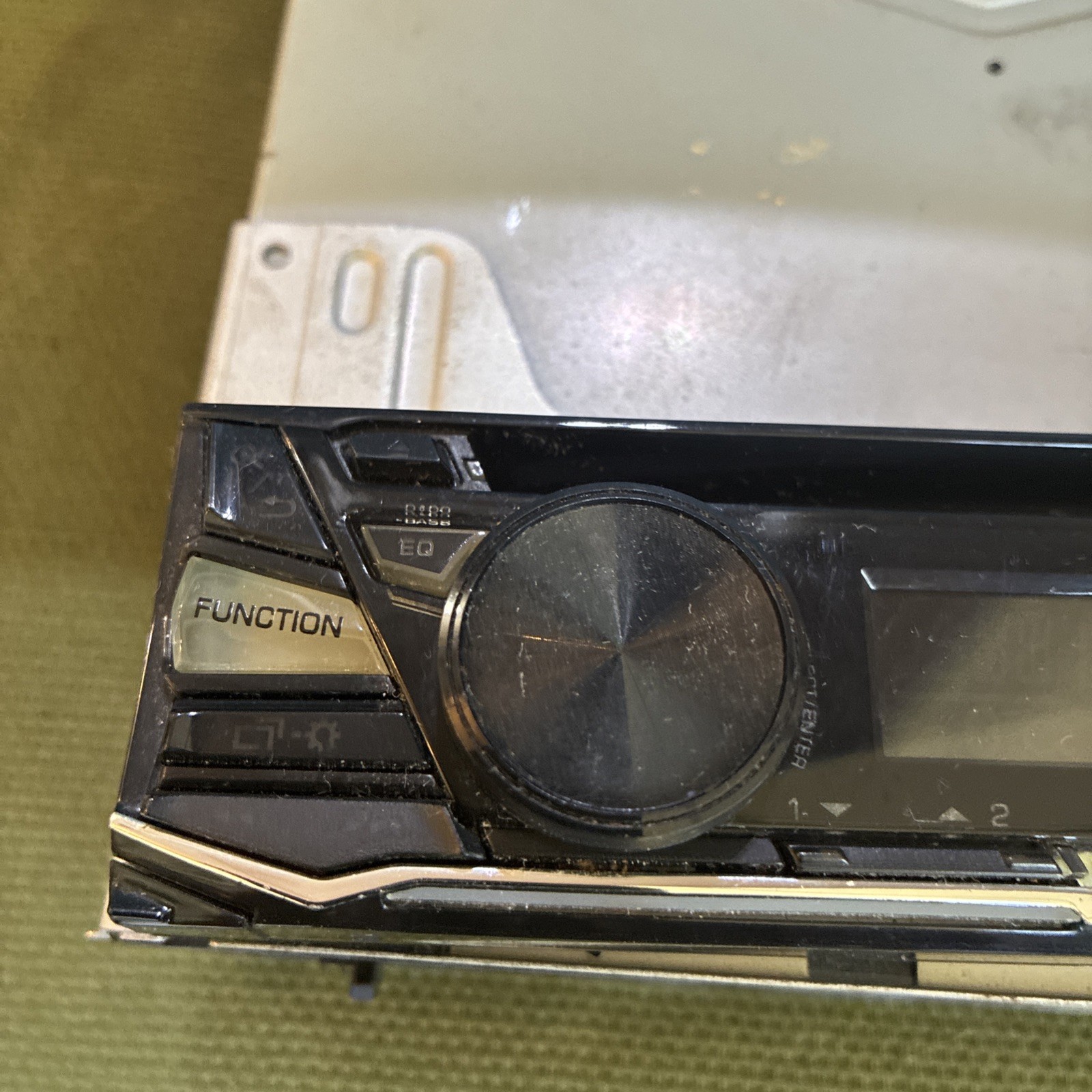 JVC KD-R370 Head Unit WMA MP3 Removable Face CD Untested