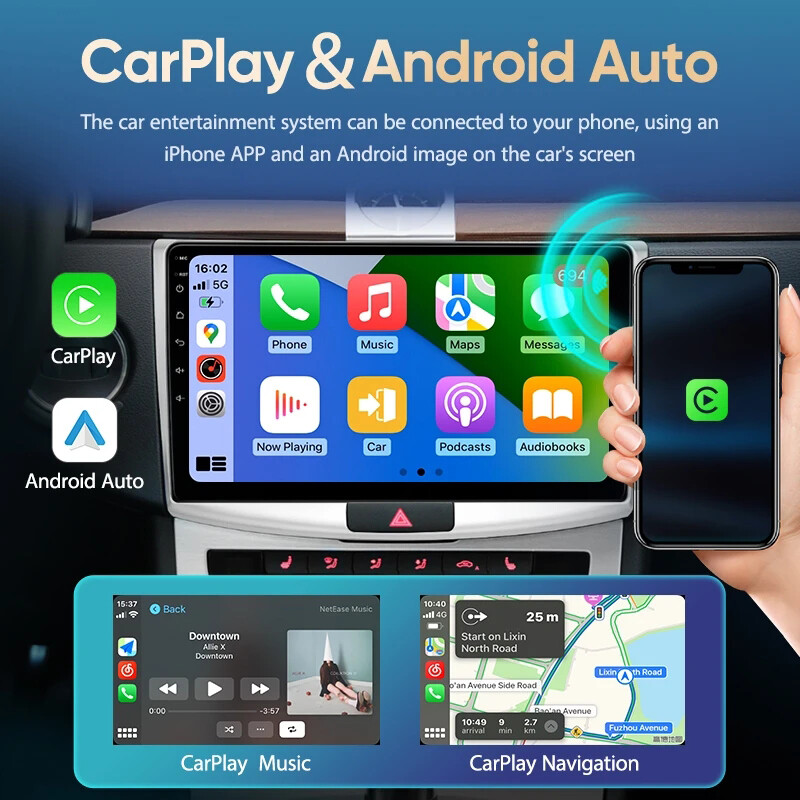 For 12-19 Dodge Journey Car Stereo Radio Player GPS Navi Android 13 Carplay