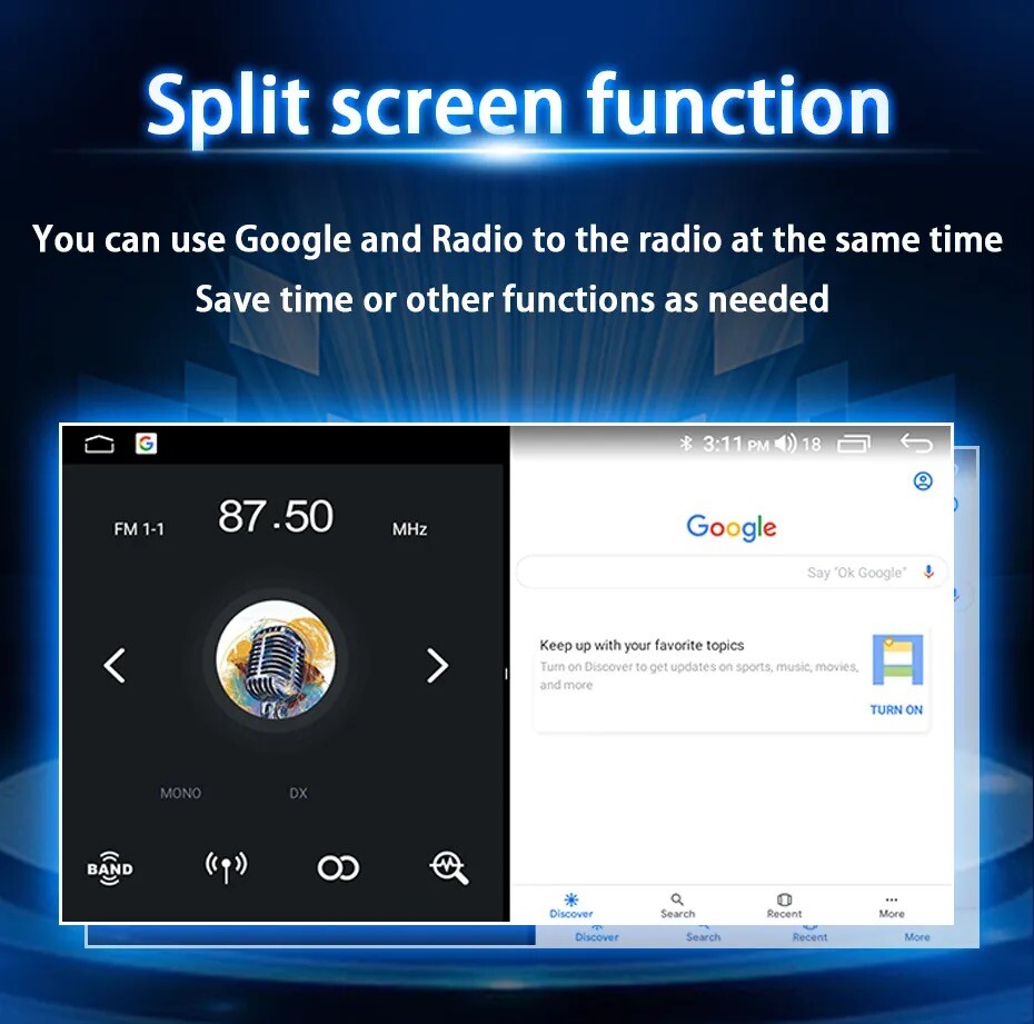 12.1″ Android Navigation Car Gps Stereo Tesla Style For Ford Mondeo Fusion 13~18