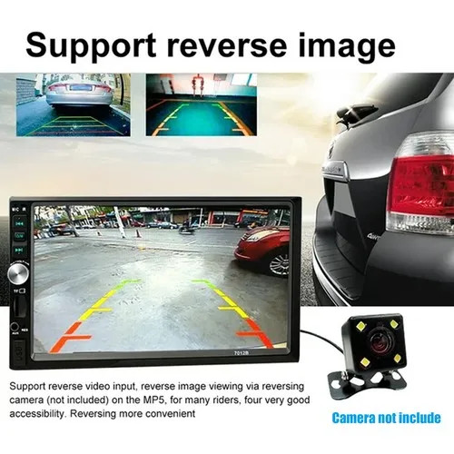 7″ 2DIN Car Stereo Radio Bluetooth Touchscreen TF AUX FM Video MP5 Player