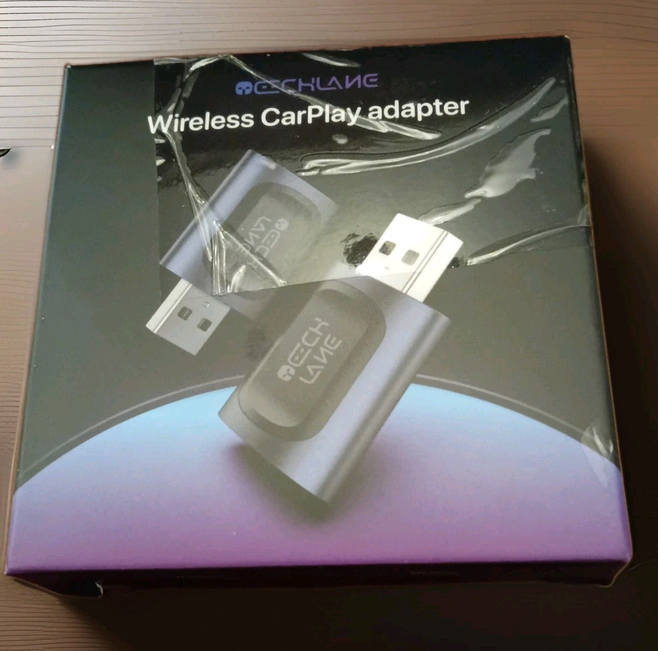 Wireless CarPlay Adapter 2-in-1 Wired to Wireless CarPlay & Android Auto Adapter