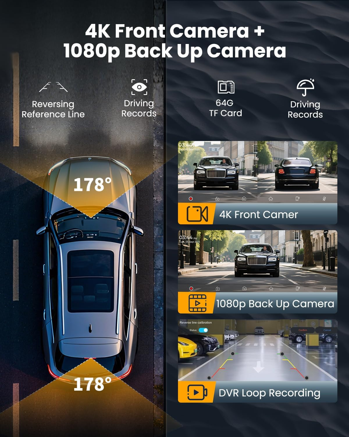 11.5″ Largest Wireless Carplay Screen for Car, Portable a Pple Carplay & Android