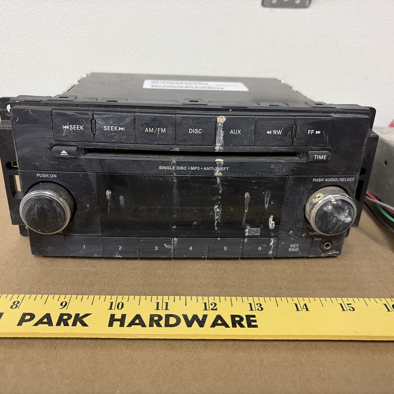 Chrysler AM/FM CD & Unbranded Aftermarket AM/FM Cassette Car Radios