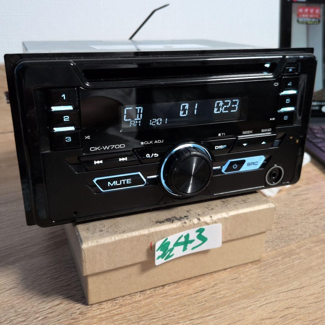 Kenwood CK-W700 Car Audio Unit Near Mint JAPAN