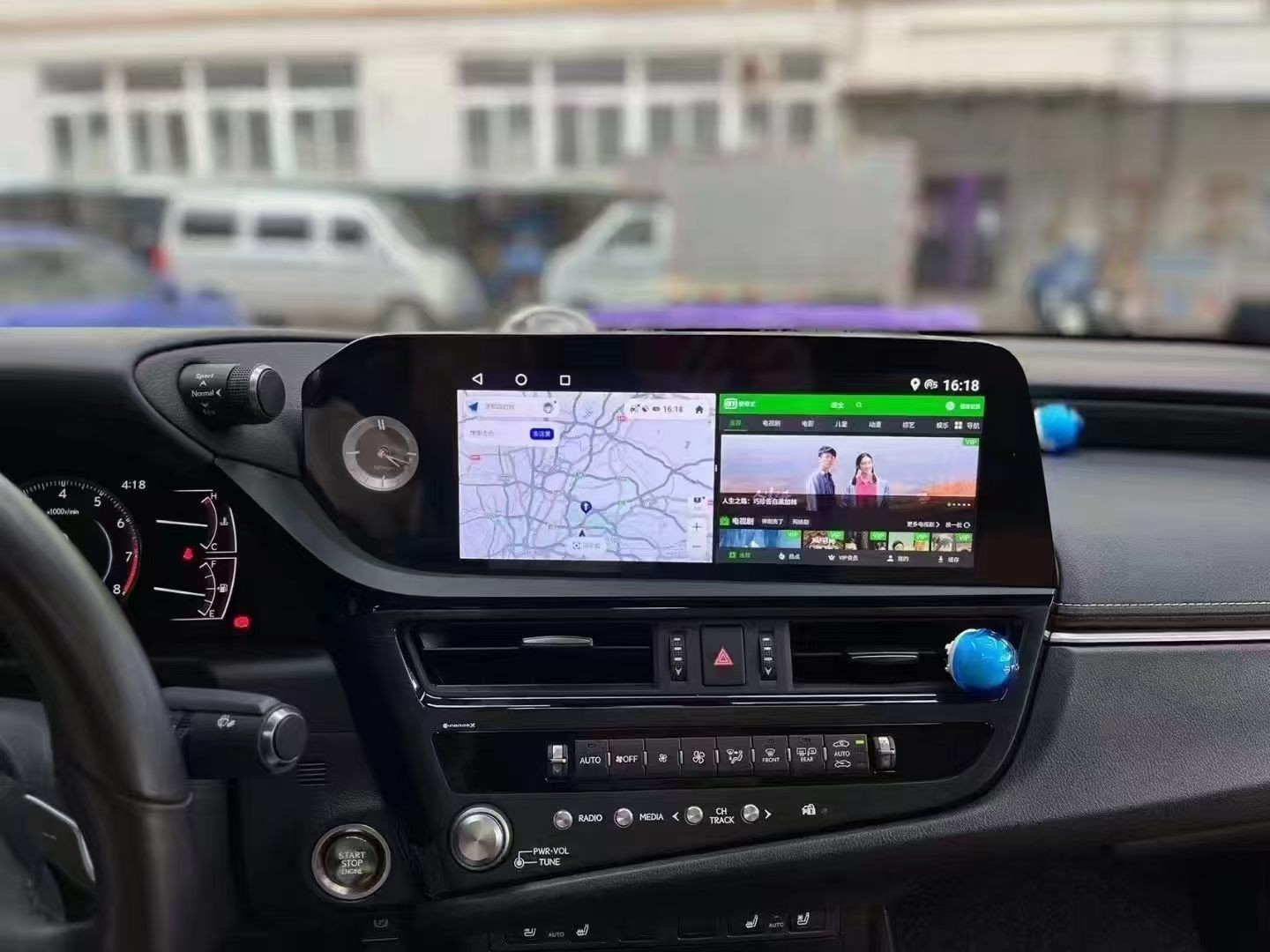 12.3″Car Navigation For Lexus ES ES200 ES250 ES350 ES300h 2022-2023 Video Player