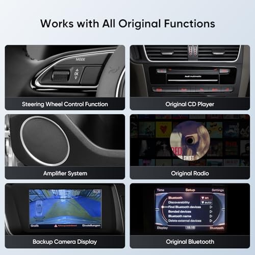 Car Stereo Touch Screen for Audi Q5 2009-2017 OEM 10.25″ Concert/Symphony