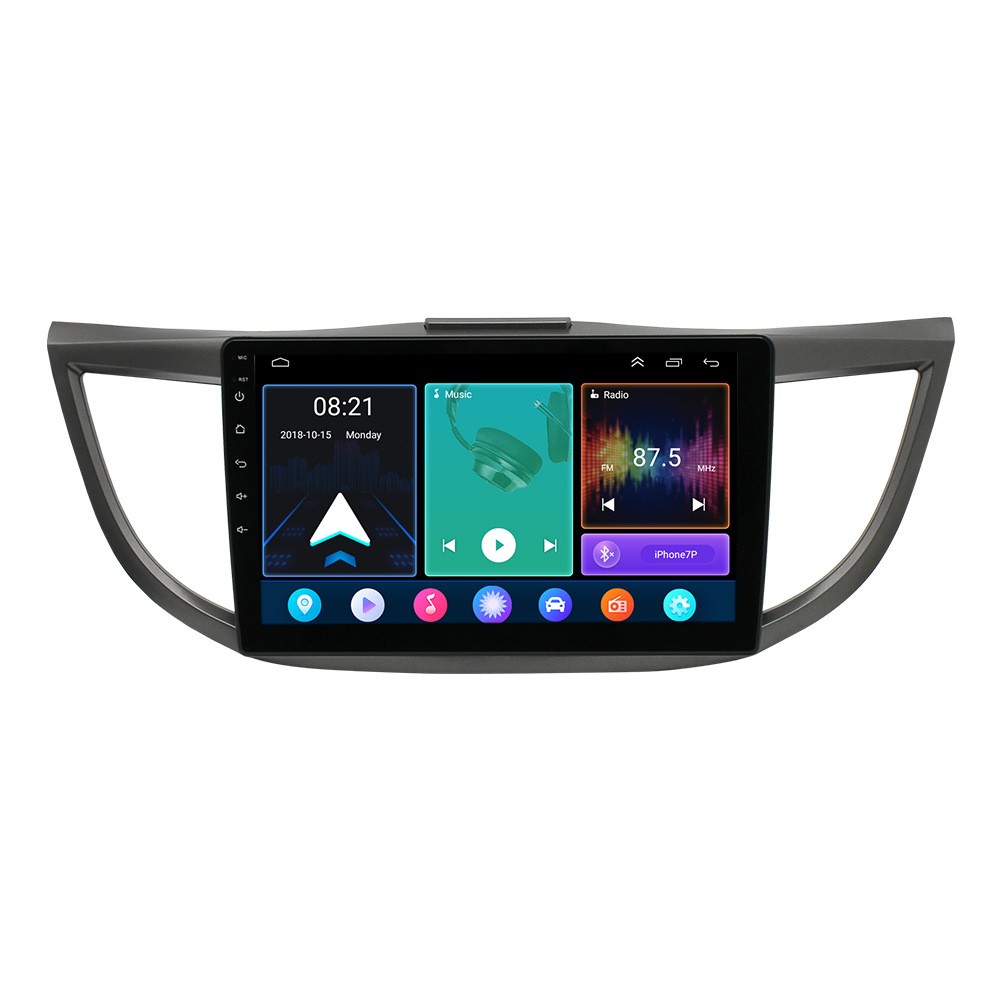 10.1 Inch Android 13 For Honda CRV 2012-2016 Car Radio Player GPS Navigation BT