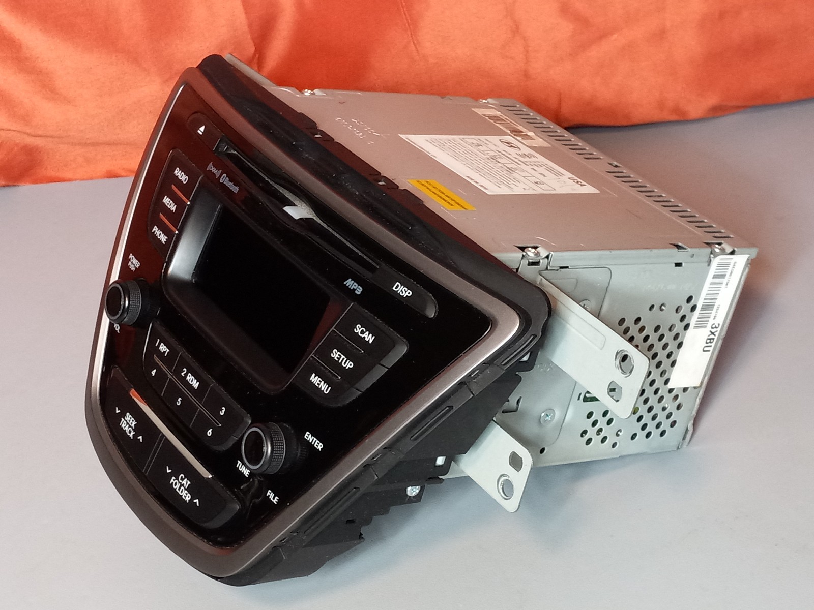2013 HYUNDAI ELANTRA AM FM CD MP3 RADIO ID-96170-3X165RA5 Ver.224