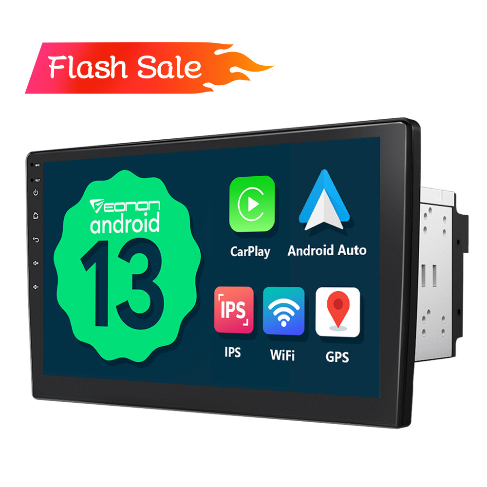 2 DIN 10.1″ Car Stereo Radio Receiver In-Dash Head Unit Touch Screen Android 13