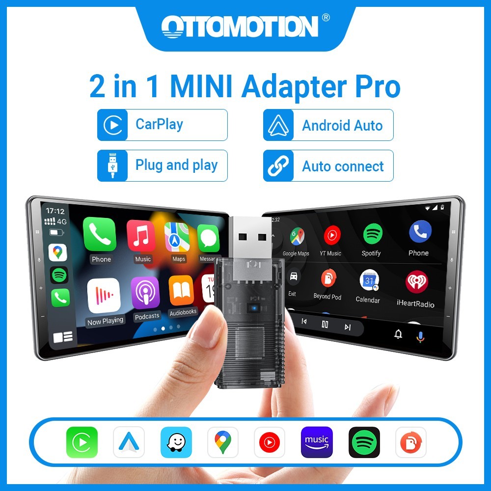 Wireless android auto Adapter For android Wireless android Dongle Plug Car Radio