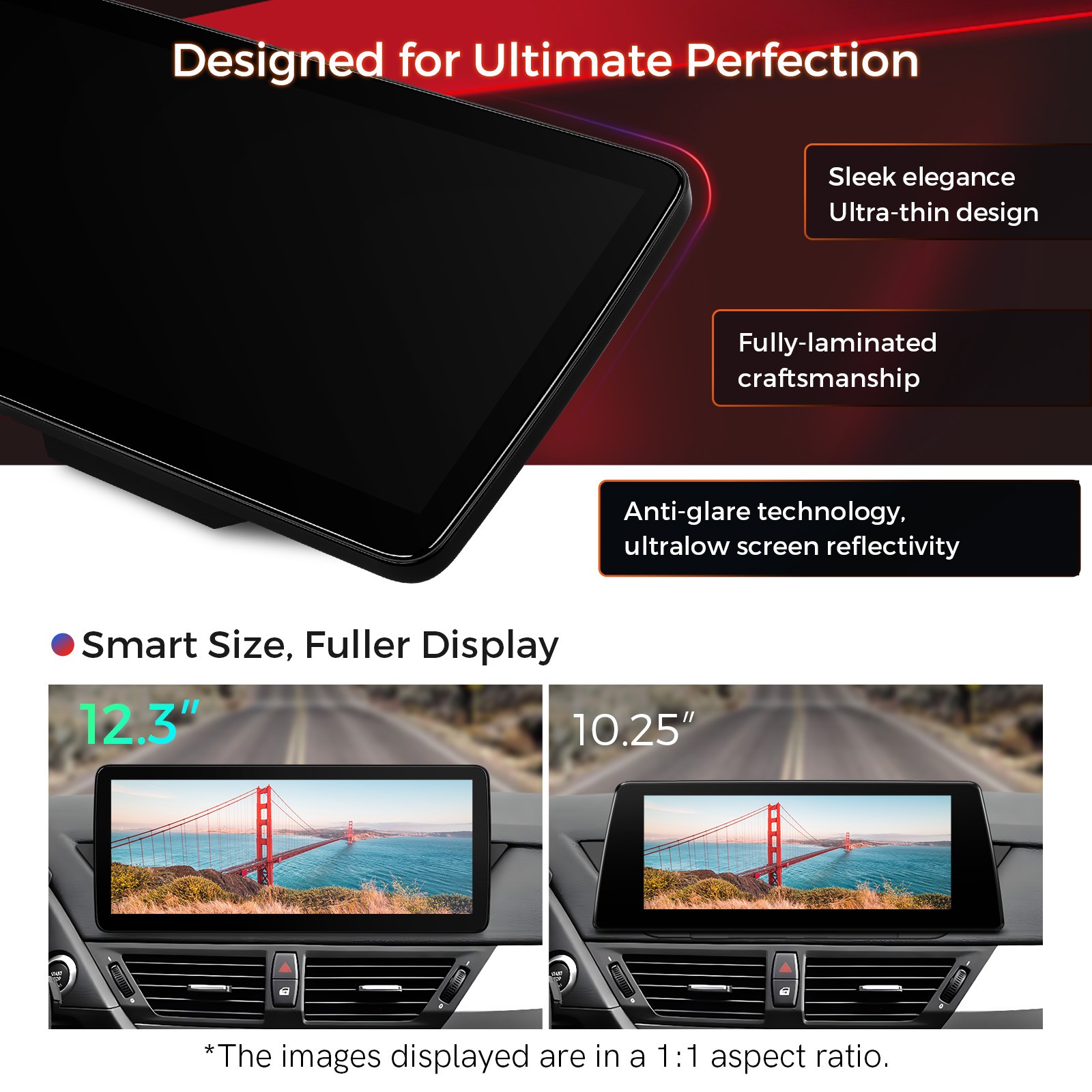 12.3″ Android 14 4G 8-Core 4+64GB CarPlay Car Screen Upgrade WiFi For BMW X1 E84
