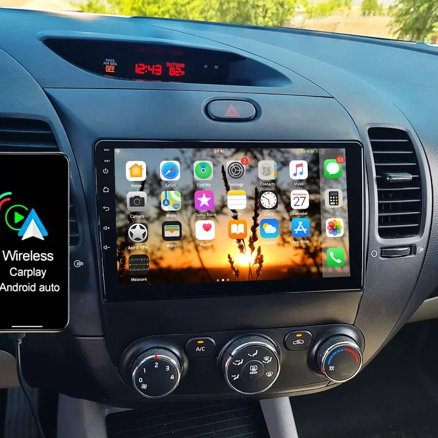 Car Radio 8 Core 64G for KIA Cerato K3 Forte 2013 -2017 Android Audio WIFI GPS