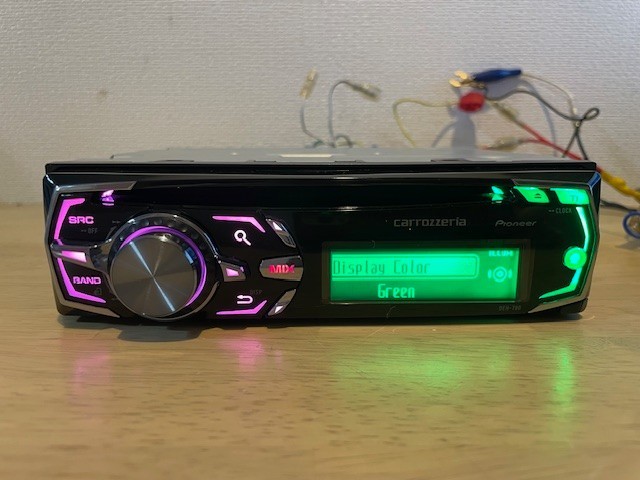 Pioneer Carrozzeria DEH-780 1Din Car Audio USB CD AUX Player Operation Confirmed