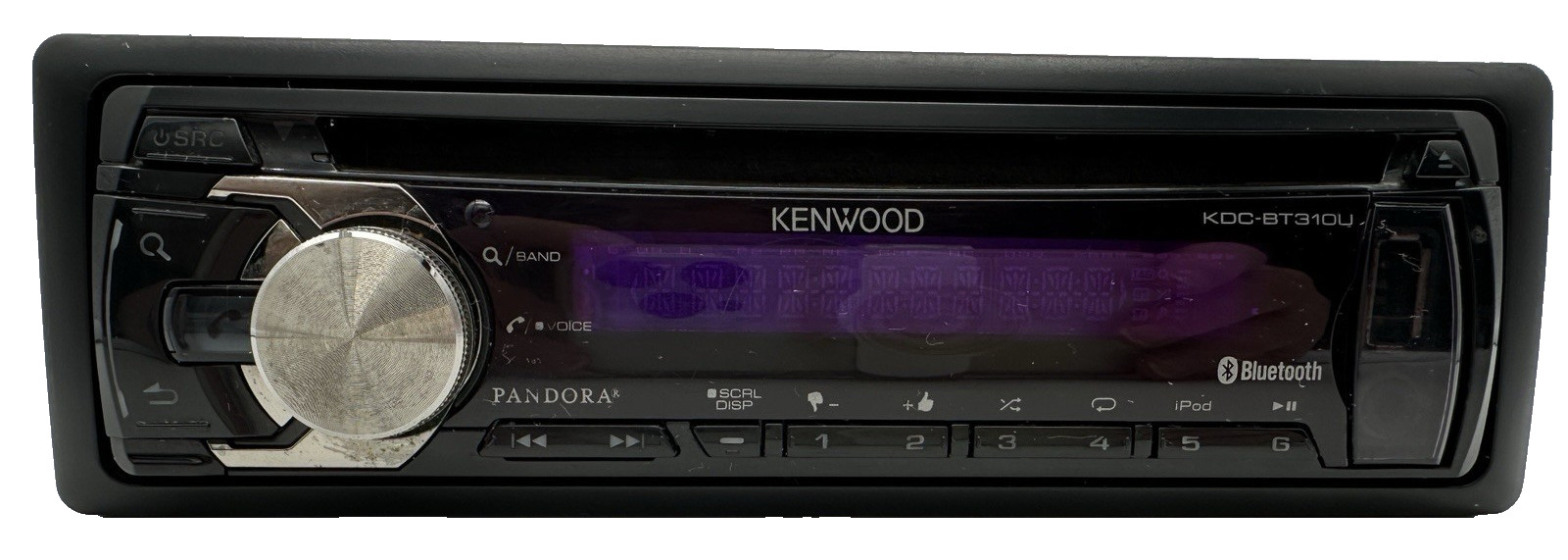 KENWOOD KDC-BT310U Bluetooth CD Player AM/FM MP3 USB AUX with Remote