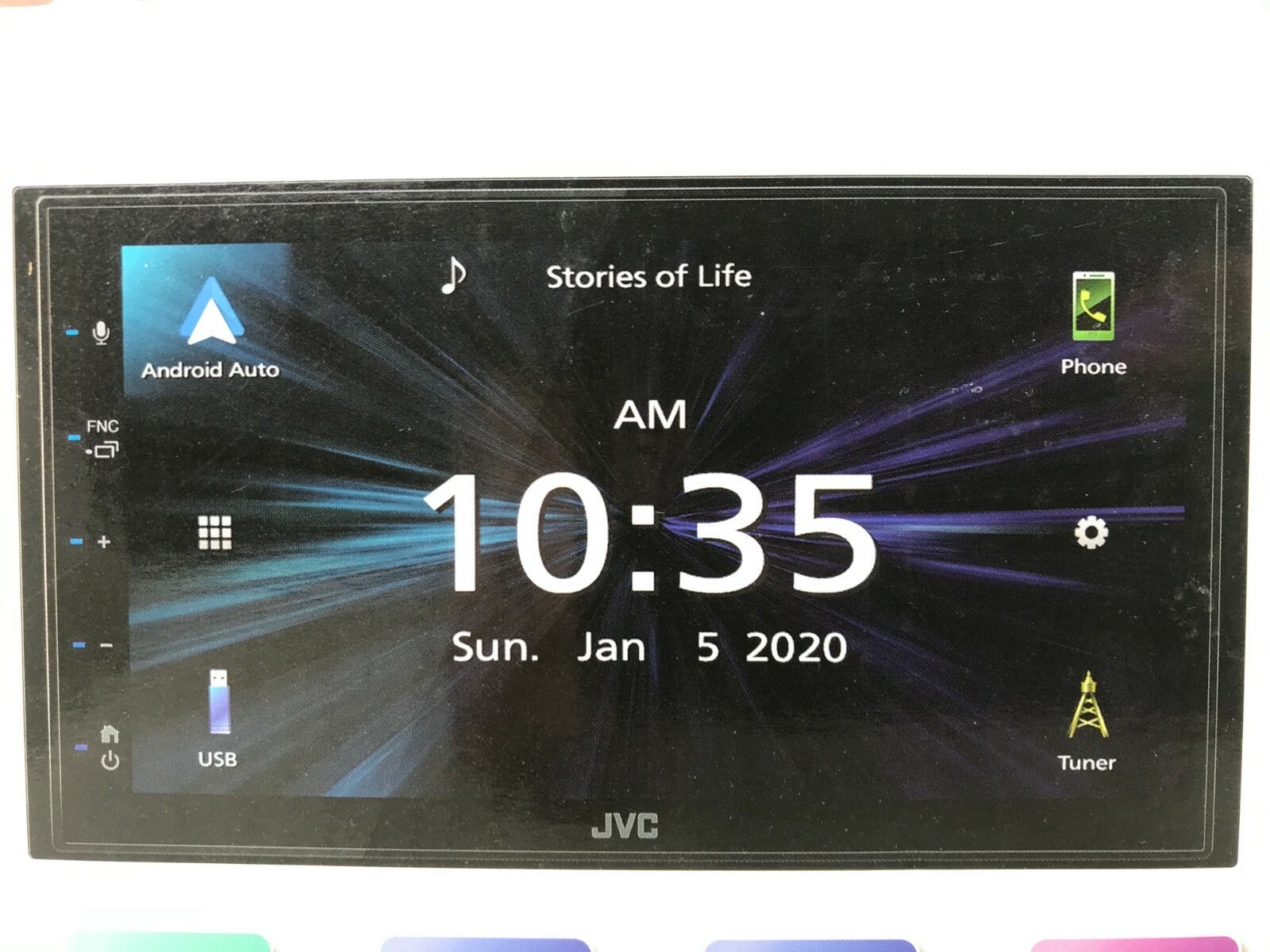 JVC KW-M560BT Bluetooth Multimedia Apple CarPlay Android Auto Pandora USB Mirror