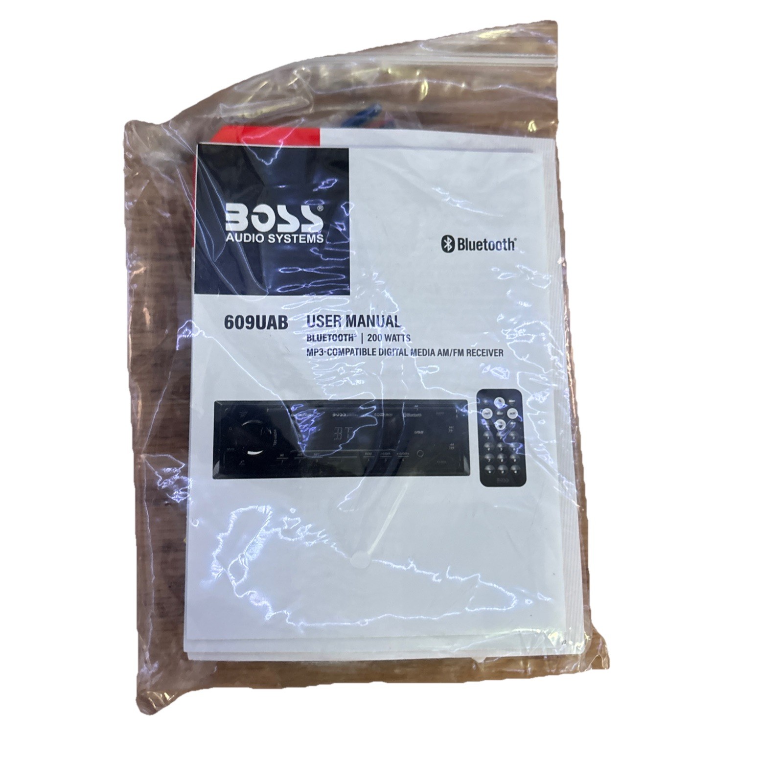 BOSS Audio Systems 609UAB Bluetooth Audio Car Stereo