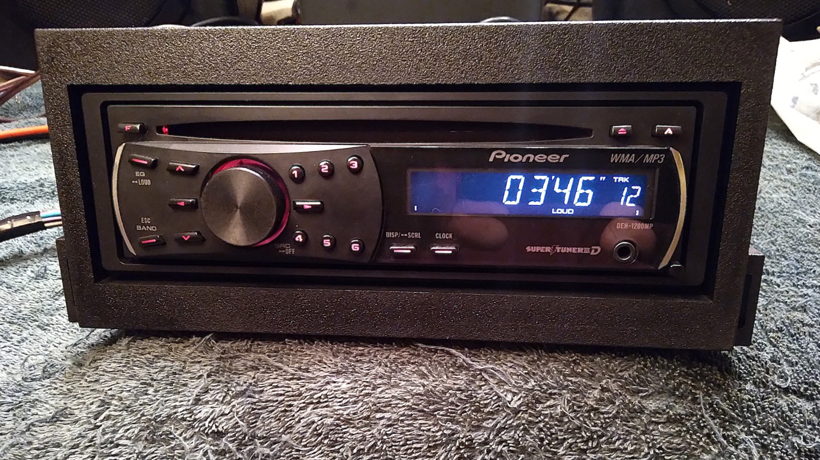 Pioneer DEH-1200MP, CD /MP3/ Receiver, 200 watts,