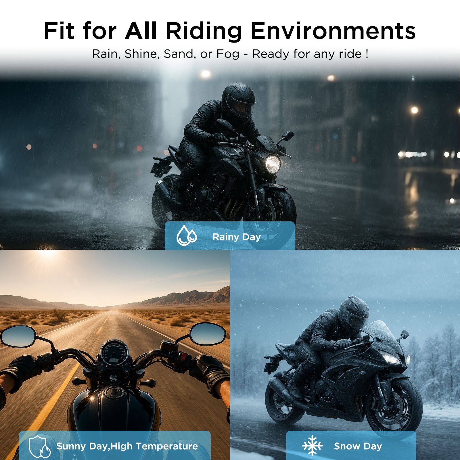 MCS-1 5″ Waterproof Wireless Navigator Motorcycle CarPlay & Android Auto Screen