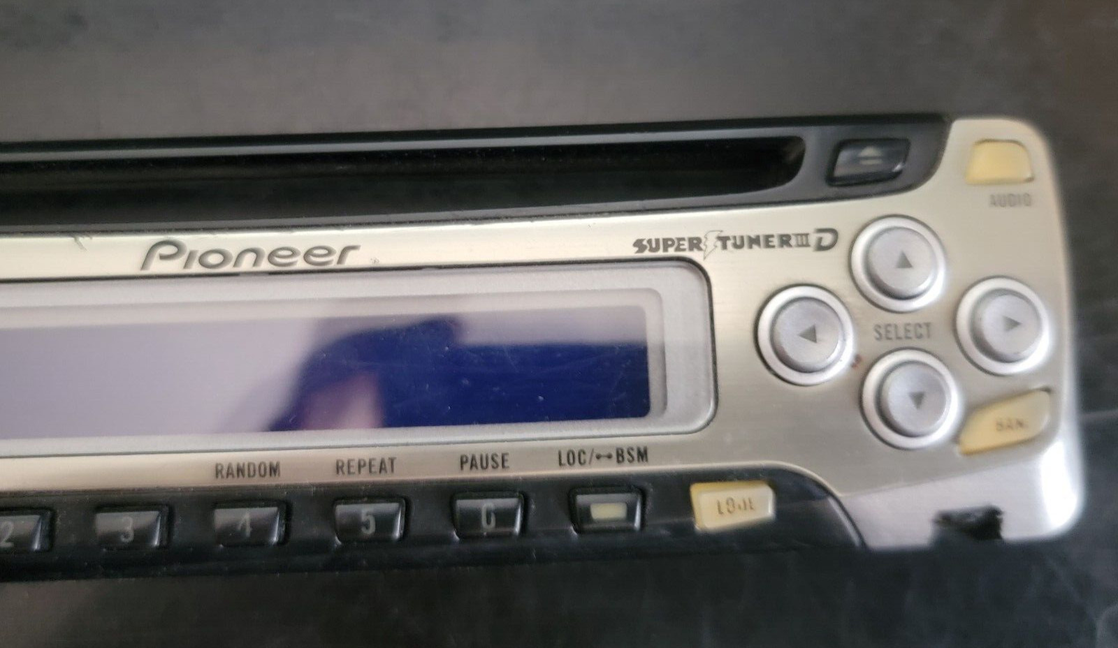 PIONEER DEH-1600 Super Tuner Car Stereo Detachable FACEPLATE ONLY