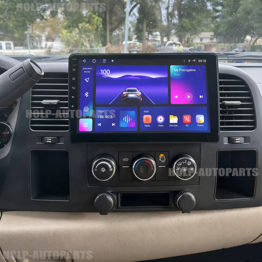 10″ ISP Screen Car Stereo for 2007-2013 Chevy Silverado Tahoe GMC Sierra Yukon