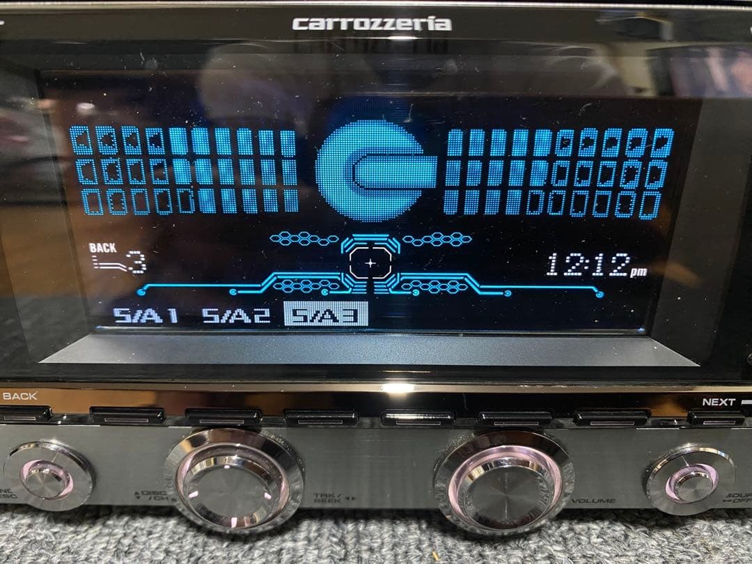 Pioneer Carrozzeria FH-P099MD 2DIN CD MD Receiver For Repair As-Is Japan