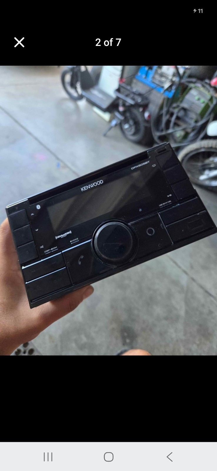 Kenwood DPX505BT 2 DIN In-Dash CD Receiver Bluetooth USB AUX Satellite Ready