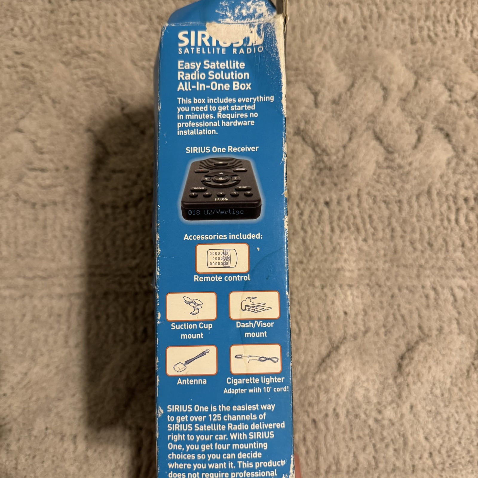 Sirius Satellite Radio Sirius One SV1 All In One with Remote Control New Sealed