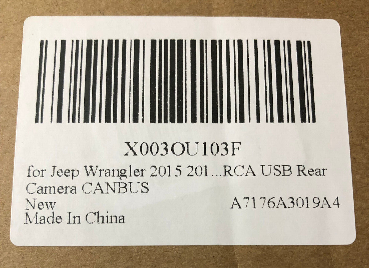 Android Car Media Player Touch Screen SHA16/23 , Jeep Wrangler kit, open box 