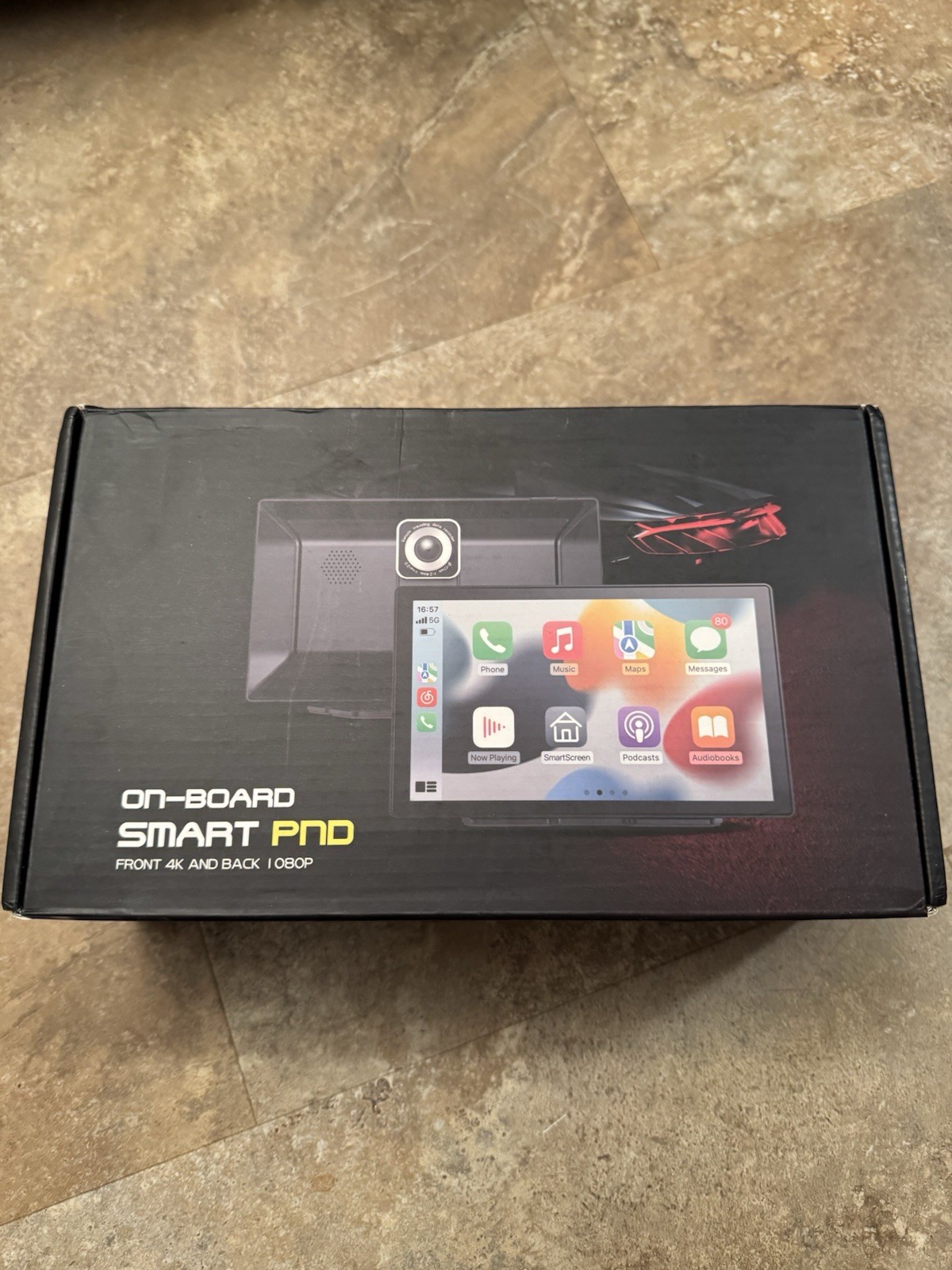 On-Board Smart PND Wireless Car Play Screen Apple Car Play Android Auto.