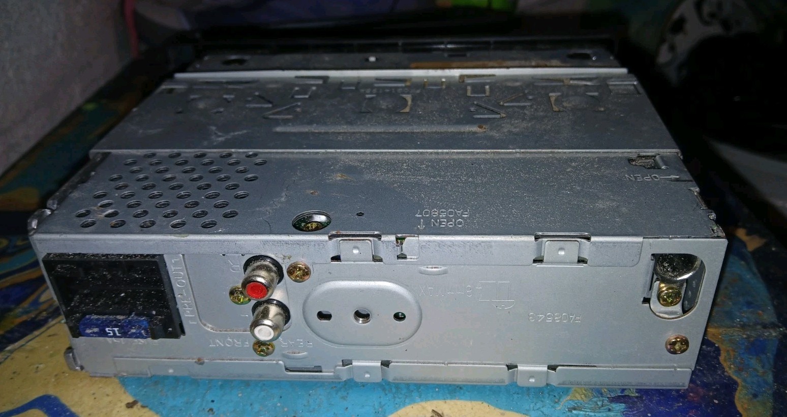 Panasonic CQ-DP101U CD Receiver 1 DIN 45Wx4 FM/AM Radio Car Audio