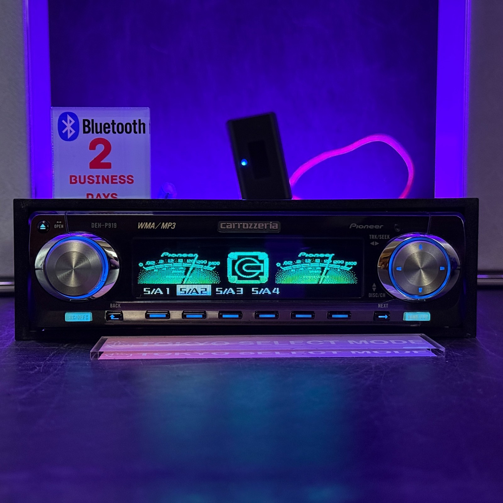 Pioneer Carrozzeria DEH-P919 Car Audio CD Player SFC Bluetooth Ready JDM Stock