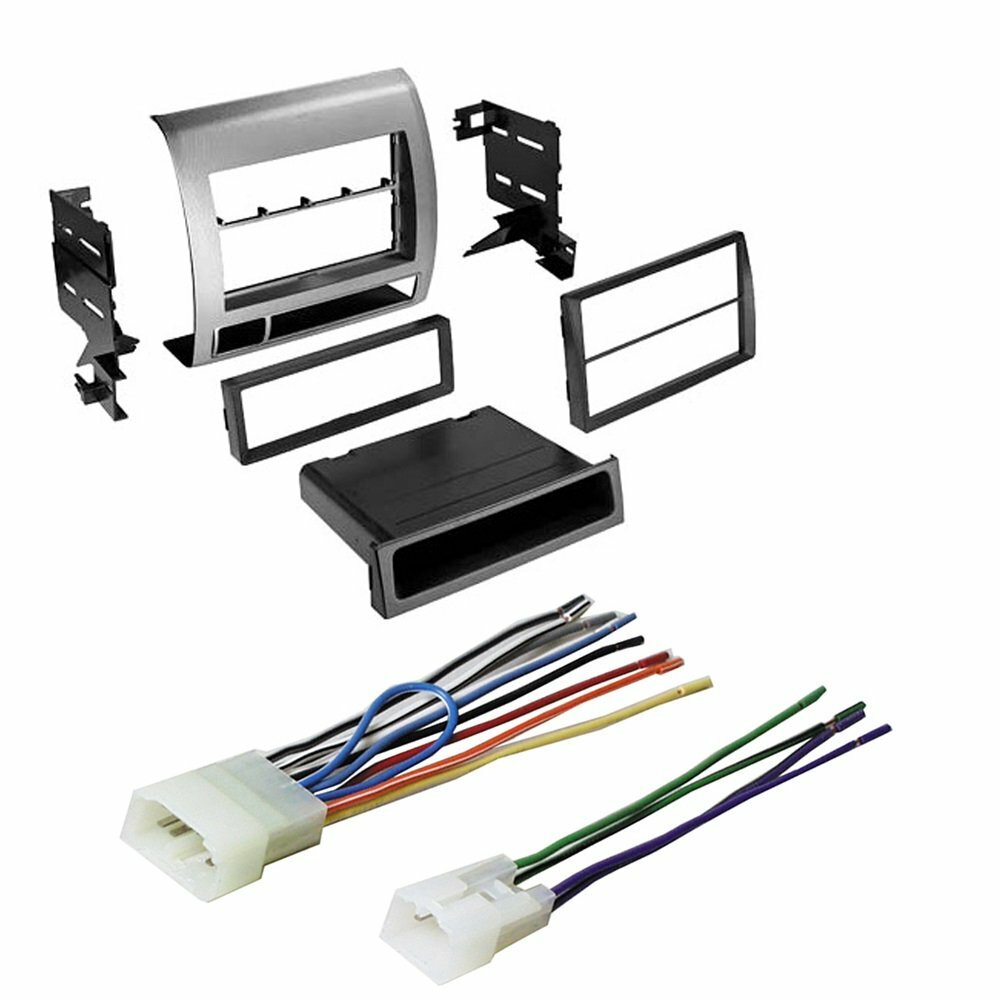 Car Stereo Radio Install Kit and Harness for 2005-2011 Toyota Tacoma