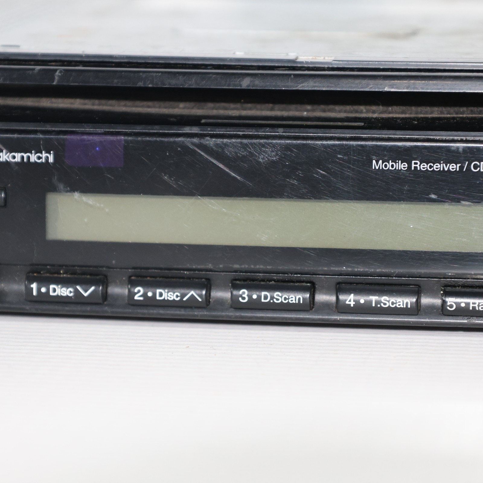 Nakamichi CD-45z Car Audio Stereo CD Radio Receiver NO HARNESS UNTESTED AS IS