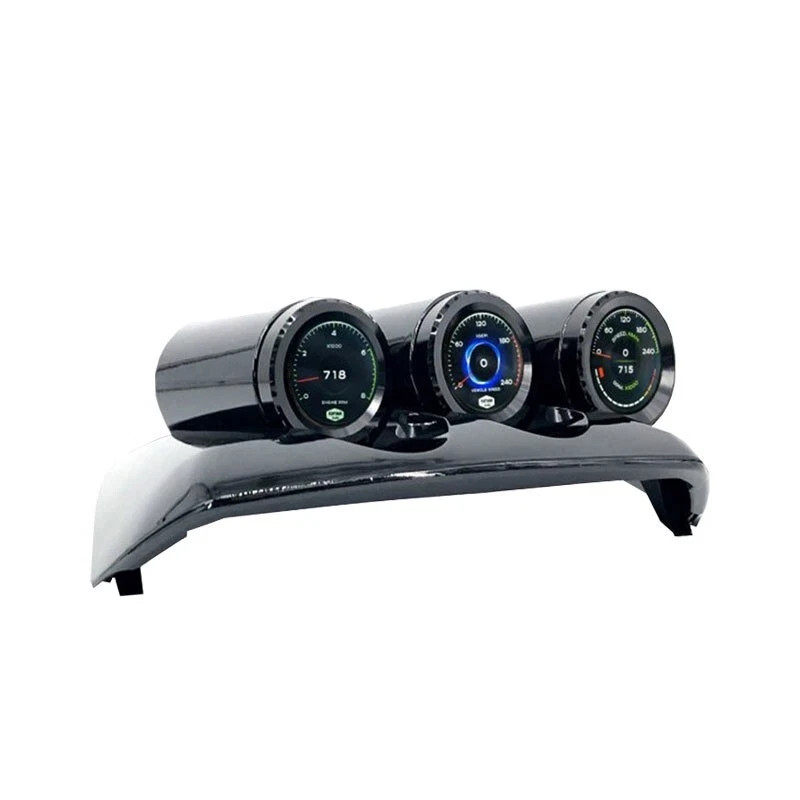 TRIPLE GAUGE TOP HAT FOR FG MK II (Piano Black, Grey, or Carbon Fibre )