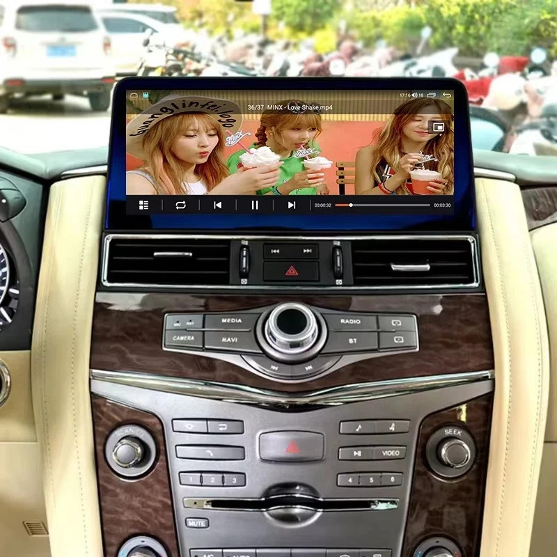 12.3″ For Nissan Armada Patrol Infiniti QX56/80 Android Car Radio Carplay Stereo